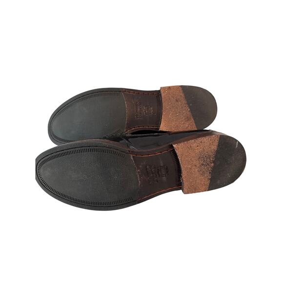 Johnston and Murphy Gwynn Black Patent Penny Loafers, 8 - Picture 7 of 10